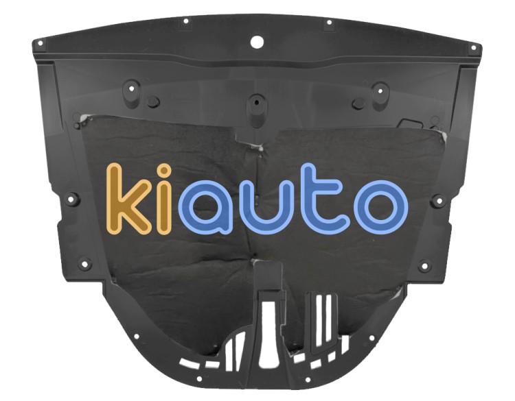 Cache-moteur nissan qashqai 2014-2017 avant / avec ventilation / avec isolant OE 758924EA0A / 758904EA5A / 758902626R