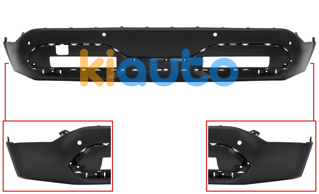 Pare-chocs nissan qashqai 2021-> arrière / inférieur / avec capteur OE 850B06UA5B