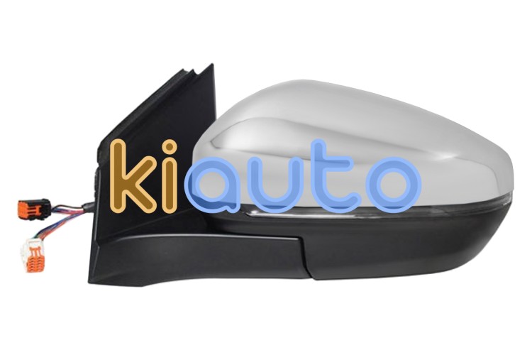 Rétroviseur citroen c5 aircross 2018-2022 éléctrique / chauffant / feu clignotant / rabattable éléctriquement / feu de sol / mémoire / side assist / chromé / gauche OE 1635223880