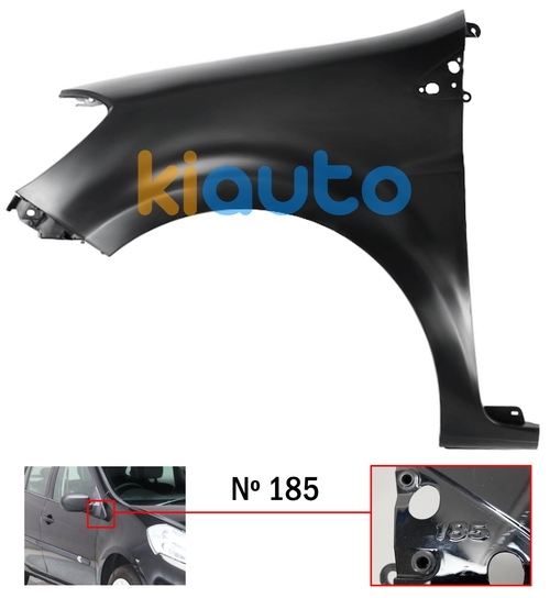 631014270R | Acheter aile renault clio 20... | Kiauto