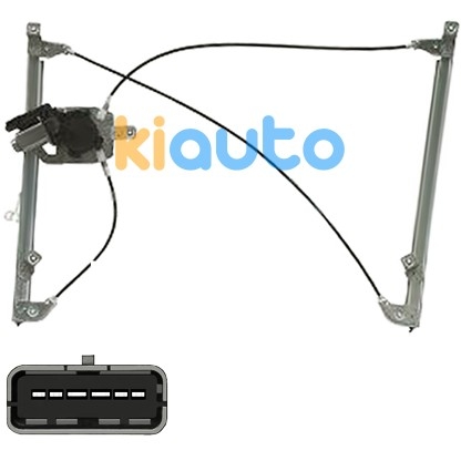 8200826173 | Lève-vitre renault clio 2005-2009 3 portes / éléctrique / avec moteur / confort / avant droit | Kiauto