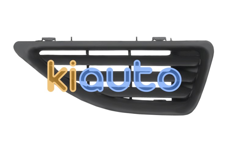 Grille renault megane 1999-2002 face avant / noire / droite OE 7700427581