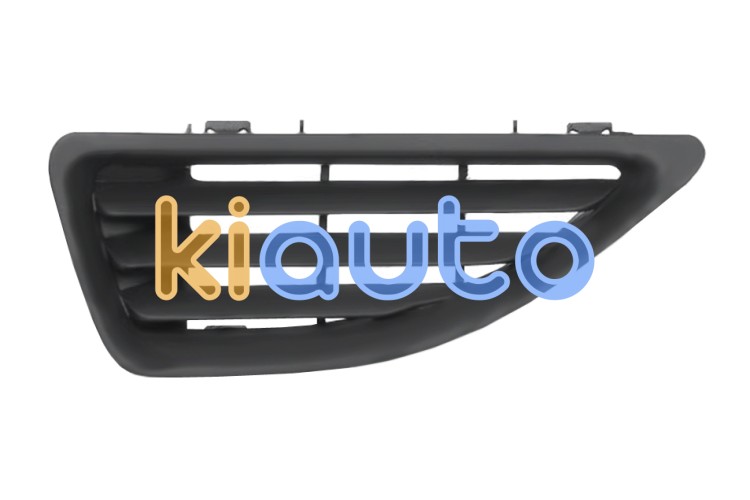 Grille renault megane 1999-2002 face avant / noire / gauche OE 7700427580