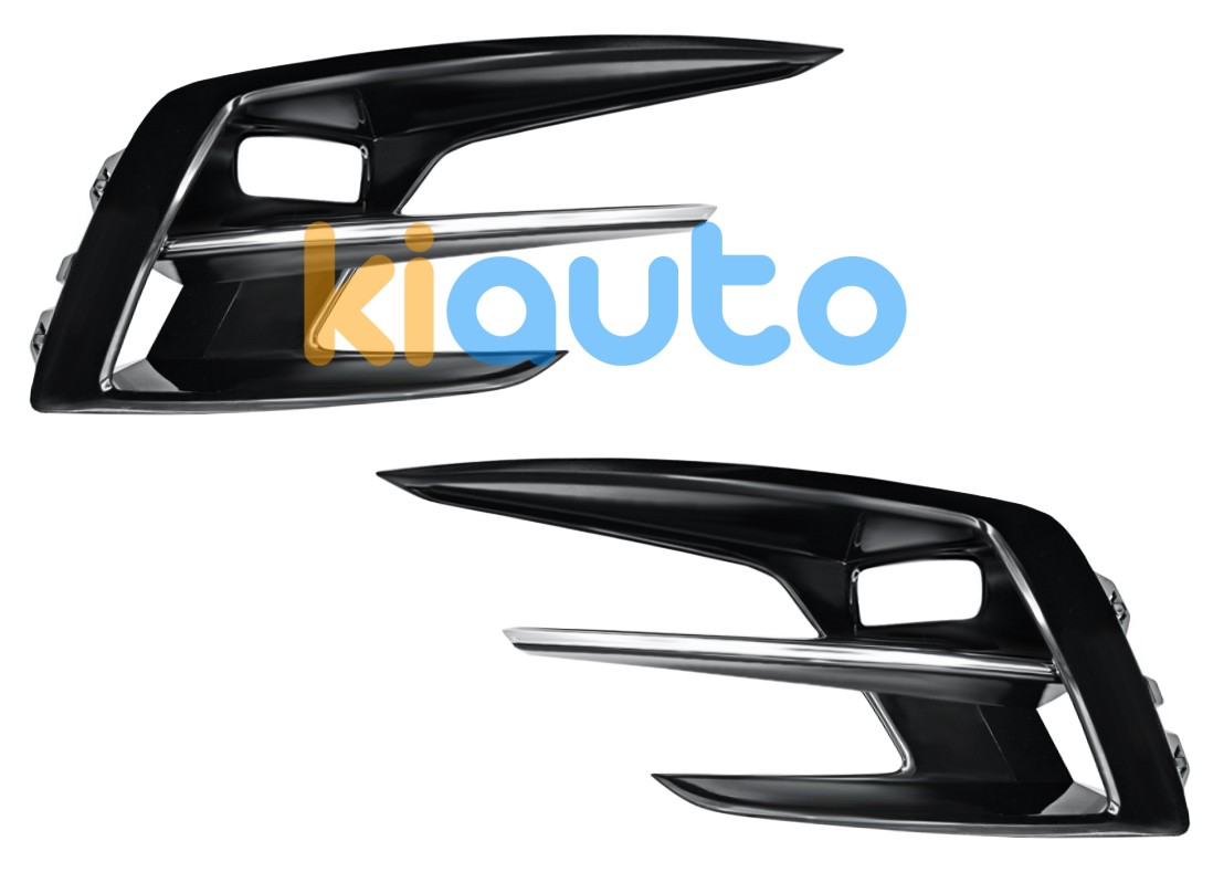 Grilles renault megane 2020-2023 pare-chocs avant / noire brillante / avec antibrouillards / gauche+droite OE 261522200R
