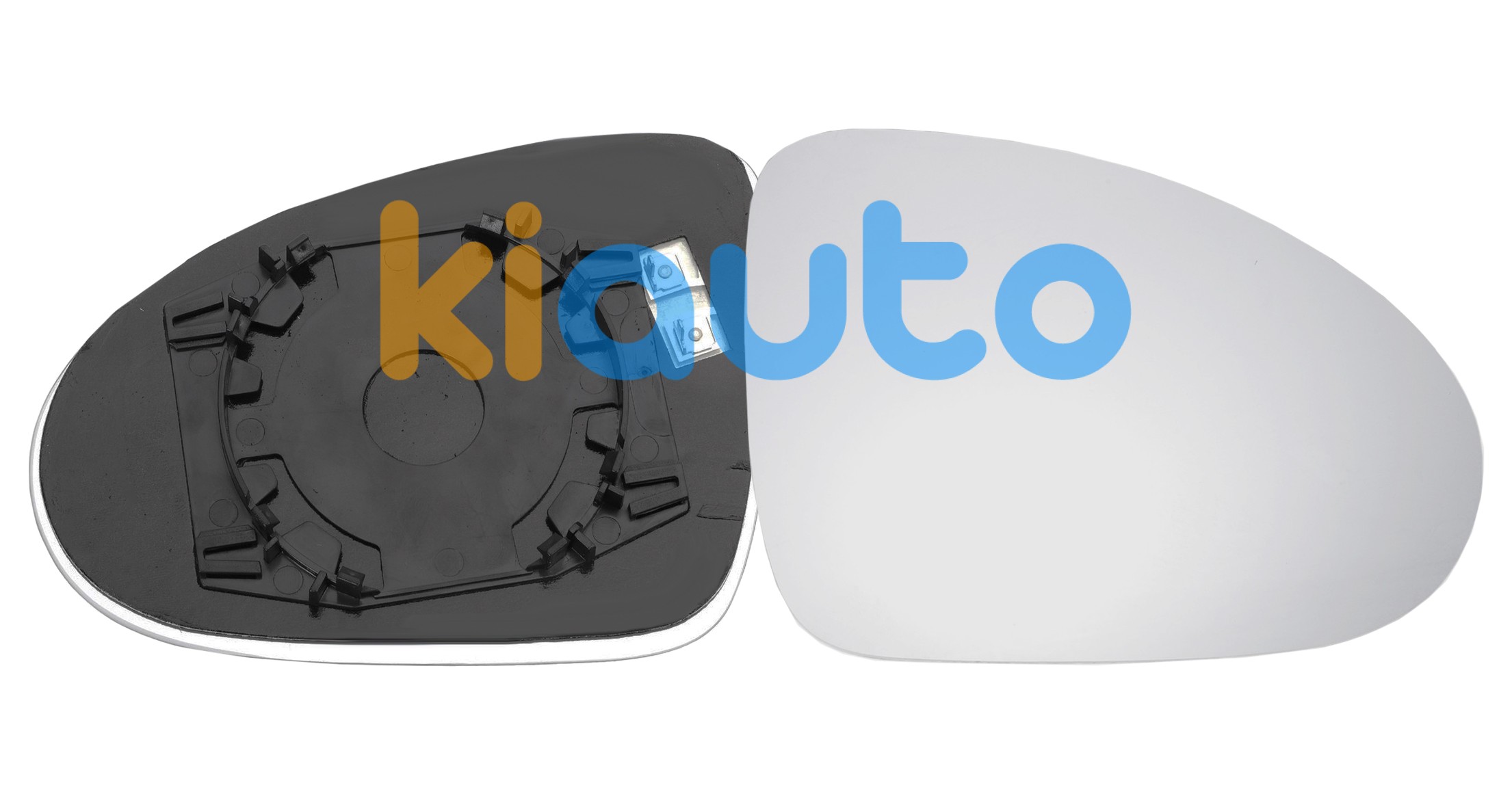 A4548110633 | A4548110633 | Verre de rétroviseur smart forfour 2004-2007 avec support / chauffant / convexe / droit