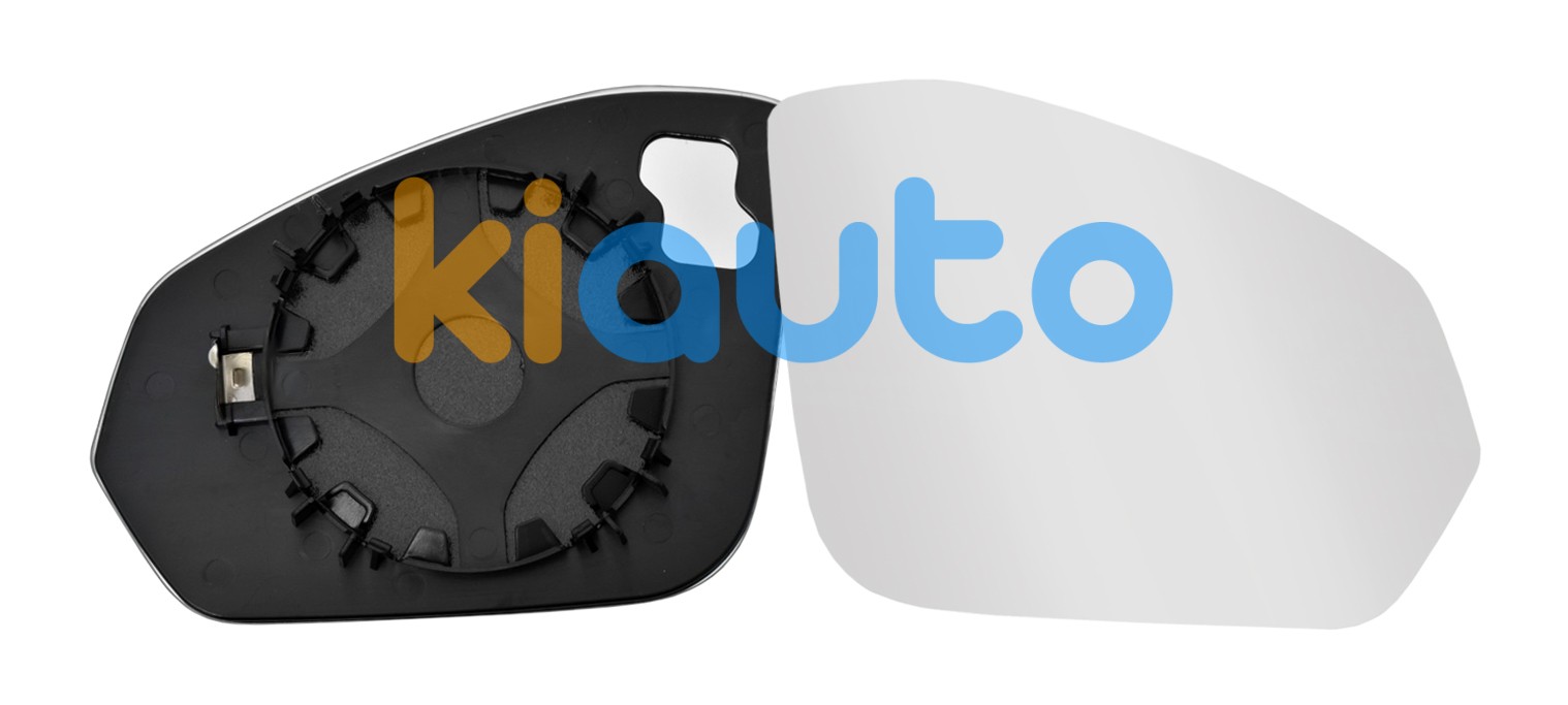 Verre de rétroviseur skoda fabia 2021-> avec support / convexe / droit OE 6VA857522