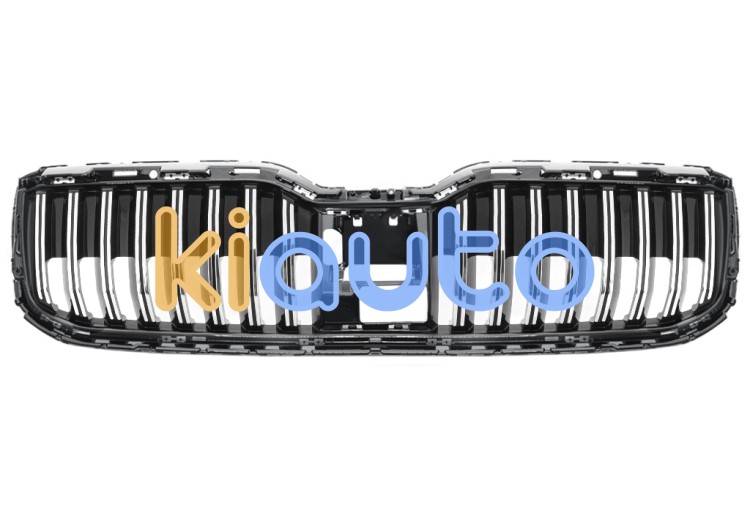 Grille skoda superb 2019-> face avant / avec regulateur de vitesse / lames chromées OE 3V0853653GFOD