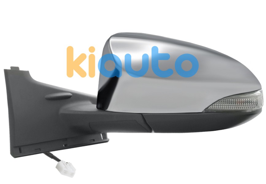 Rétroviseur toyota yaris 2014-2017 éléctrique / chauffant / feu clignotant / rabattable éléctriquement / chromé / gauche OE 81740-52050 / 87945-0D370 / 87909-0D590