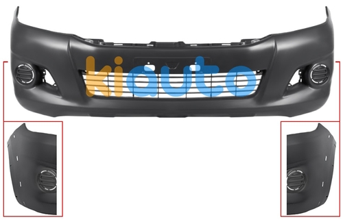 521190K290 | 521190K290 | Pare-chocs toyota hilux 2012-2016 avant / avec moulure aile / avec grille 521190K290 | 521190K290 | Pare-chocs toyota hilux 2012-2016 avant / avec moulure aile / avec grille