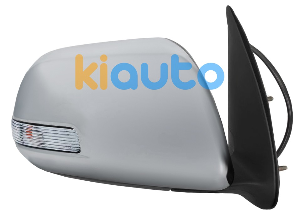 Rétroviseur toyota hilux 2016-2021 éléctrique / feu clignotant / coque chromée / droit OE 87910-0K870 / 87915-0K250