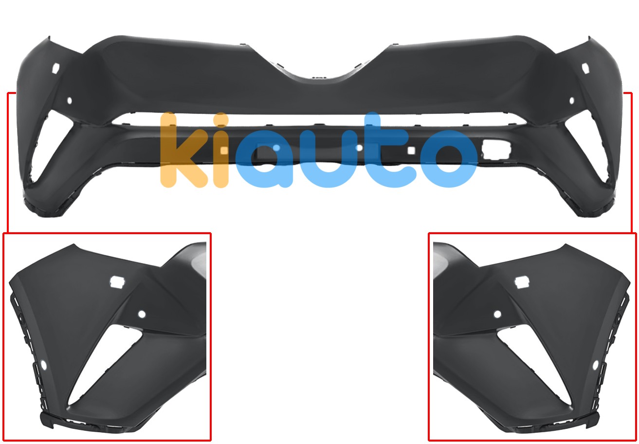52119F4903 | 52119F4903 | Pare-chocs toyota c-hr 2016-2020 avant / avec lavephares / avec 4 capteurs / avec park assist