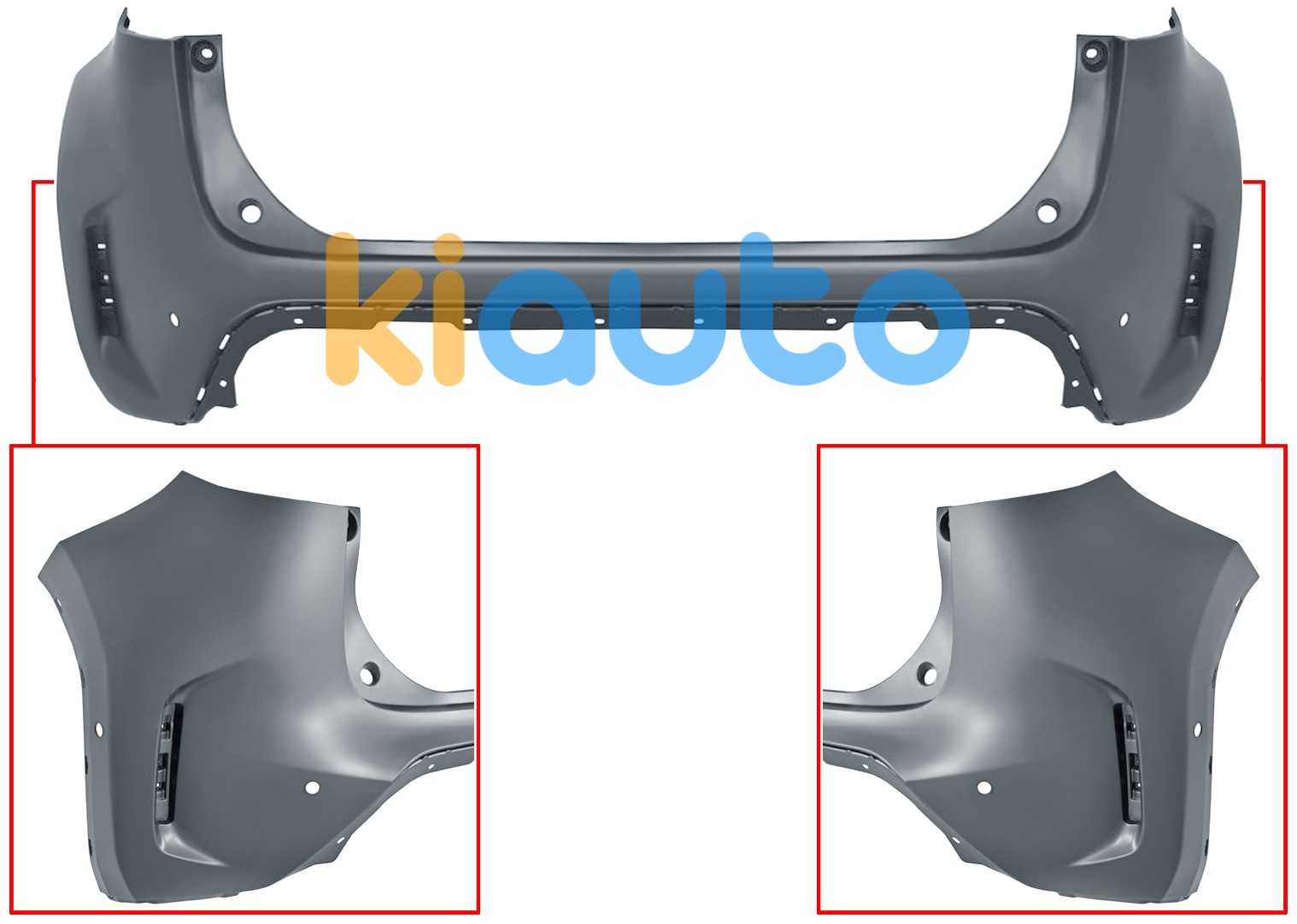 52159YP920 | Pare-chocs TOYOTA Yaris Cross 2020-2025 Avant Pare-chocs toyota yaris cross 2020-> arrière / avec 4 capteur / avec park assist / avec appretOE 52159YP920