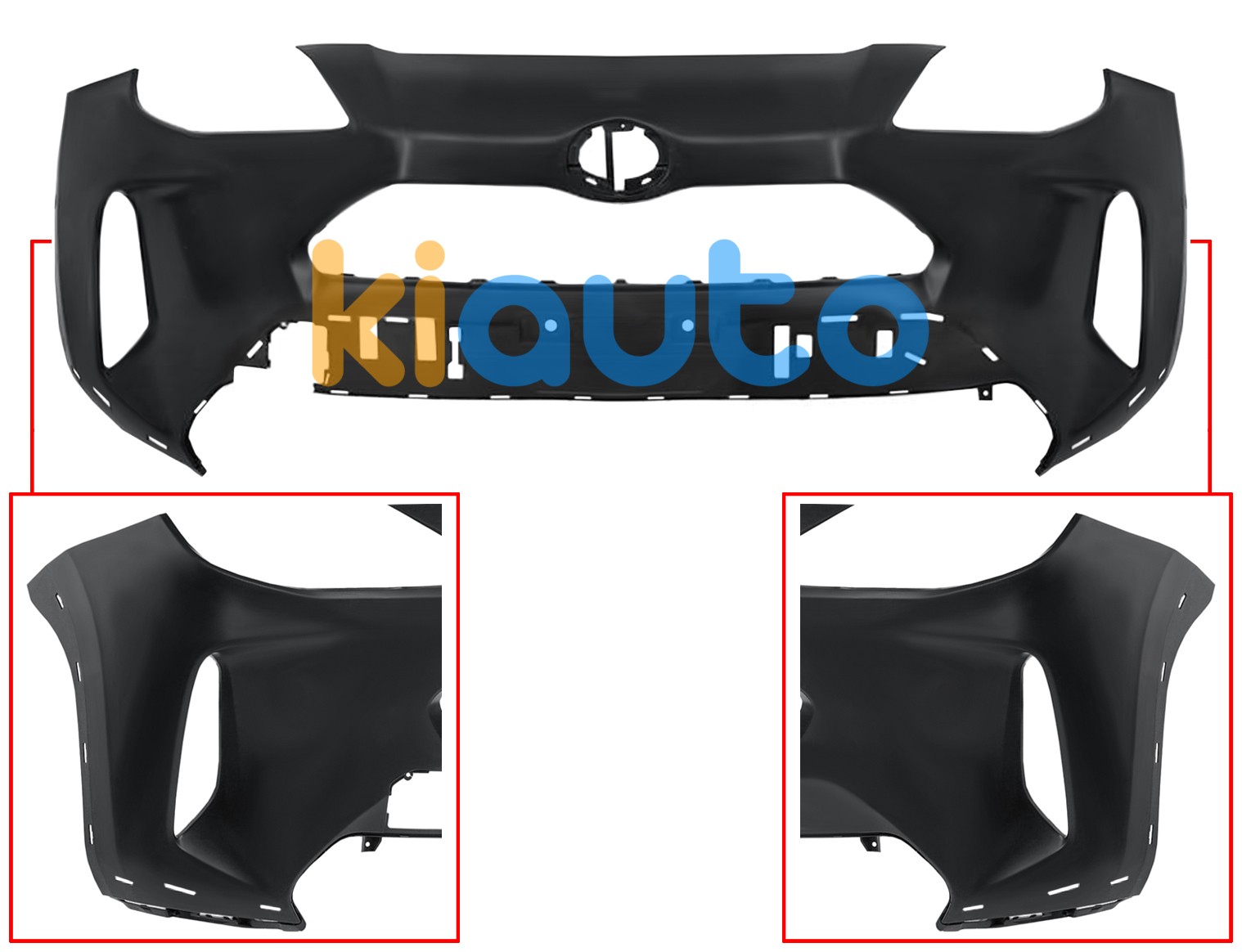 52119YP957 | Pare-chocs TOYOTA Yaris Cross 2020-2025 Avant Pare-chocs toyota yaris cross 2020-> avant / style / avec trous moulure centralOE 52119YP957