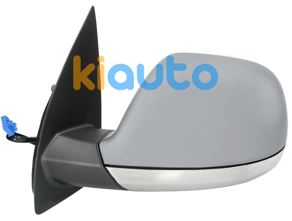 Rétroviseur volkswagen amarok 2010-2016 base chromée / éléctrique / chauffant / rabattable éléctriquement / antenne / avec appret / gauche OE 2H1857507CNRYP / 2H0857521C / 2H0857527AGRU