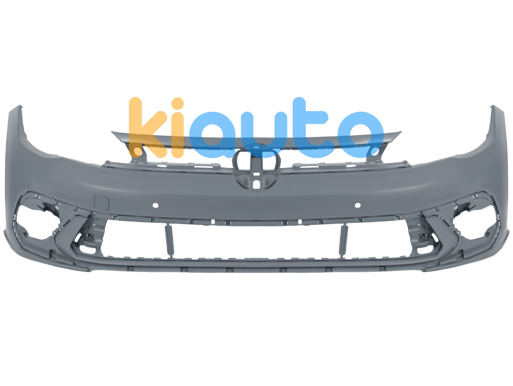 Pare-chocs volkswagen polo 2021-> avant / avec 2 capteur / avec appret OE 2G0807217AKGRU