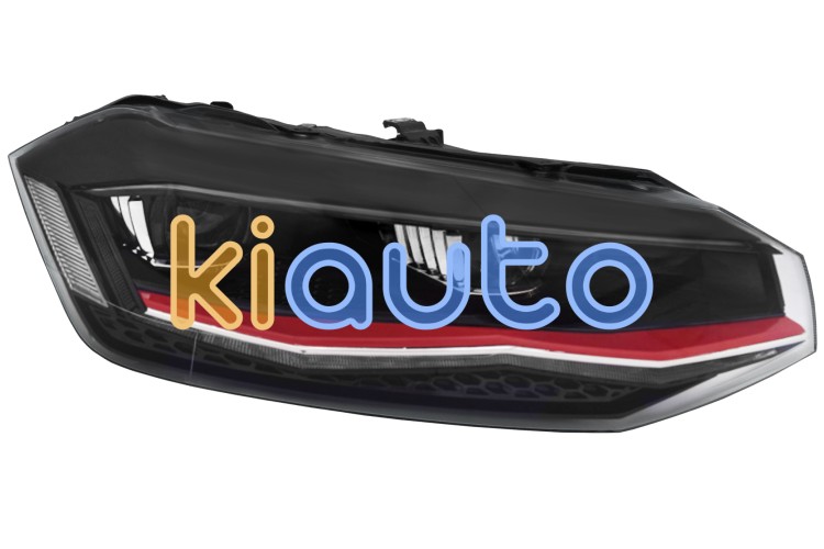 Phare avant volkswagen polo 2017-2021 full led / détail rouge / droit OE 2G1941774A