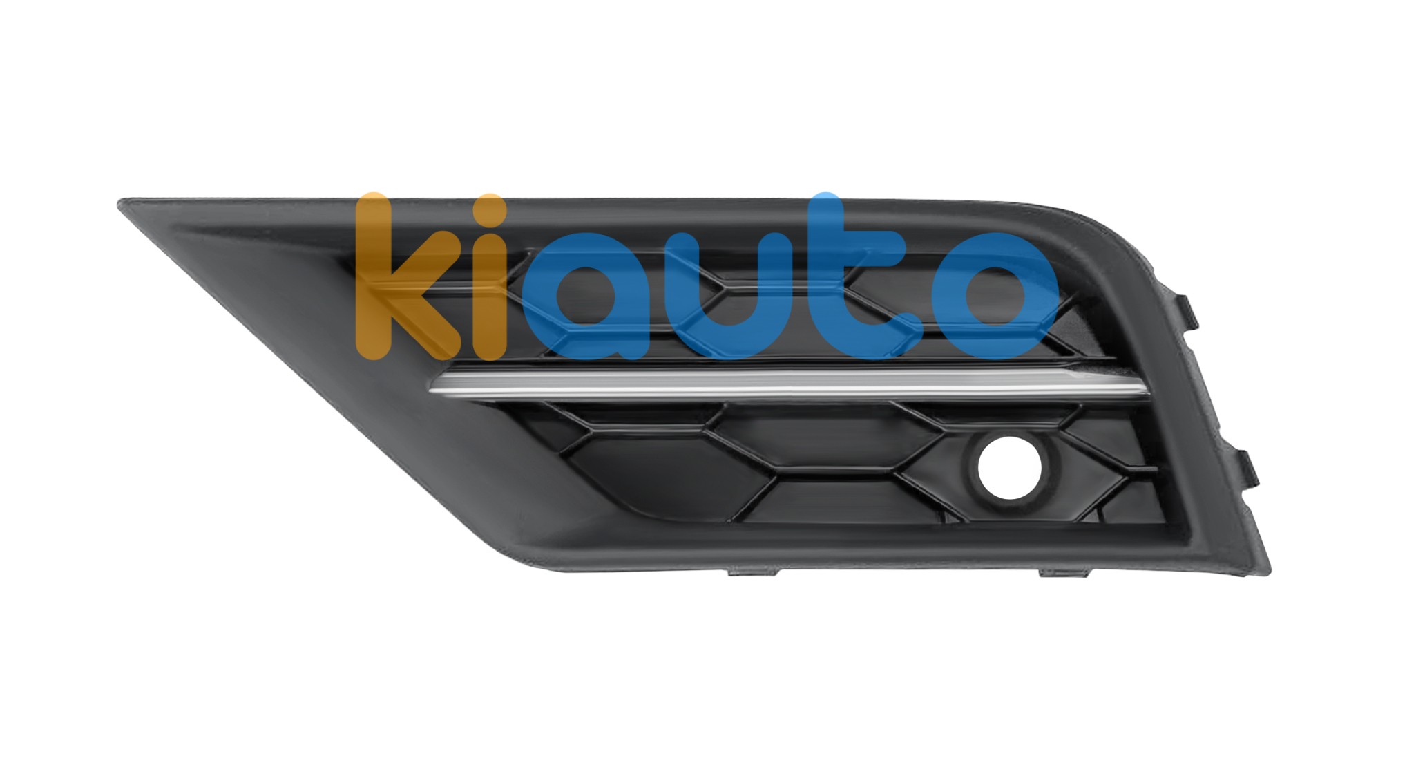 Grille volkswagen tiguan 2016-2020 pare-chocs avant / supérieure / avec moulure chromée / avec capteur / gauche OE 5NA8546619B9