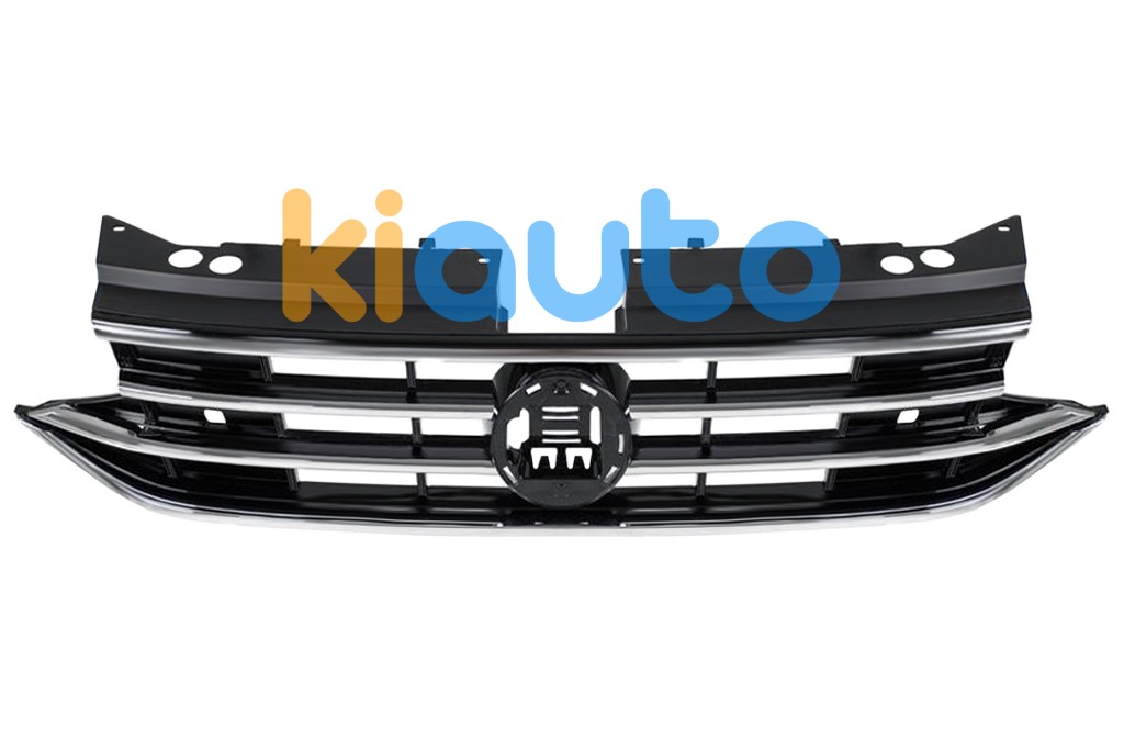 Grille volkswagen tiguan 2020-2024 avant / noire brillant / avec moulure chromée OE 5NA853651BEZLL