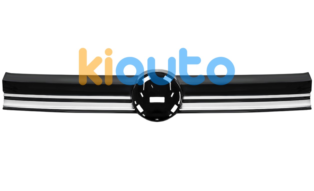 Grille volkswagen caddy 2020-> face avant / noire brillante / avec moulures chromée  OE 2K7853651AN0R