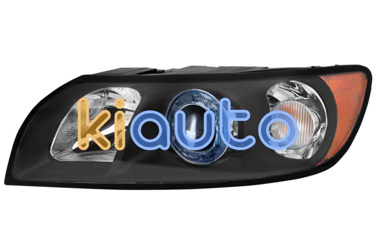 Phare avant volvo s40 2004-2007 base noire / xenon / gauche OE 30678203 / 30744675 / 31213377
