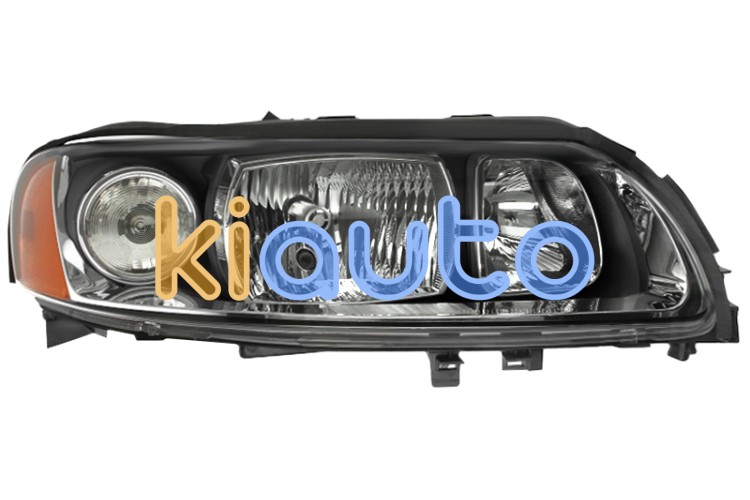 Phare avant volvo s60 2005-2010 base noire / avec moteur / droit OE 30648203 / 30698826
