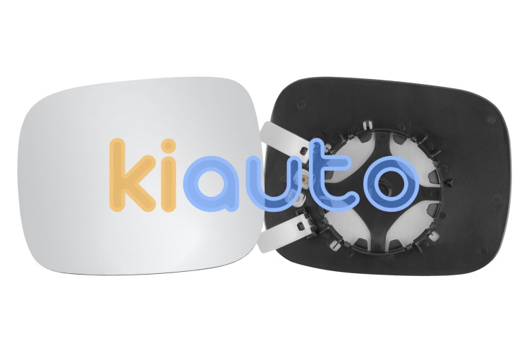 Verre de rétroviseur volvo xc70 2007-2013 avec support / chauffant / convexe / gauche