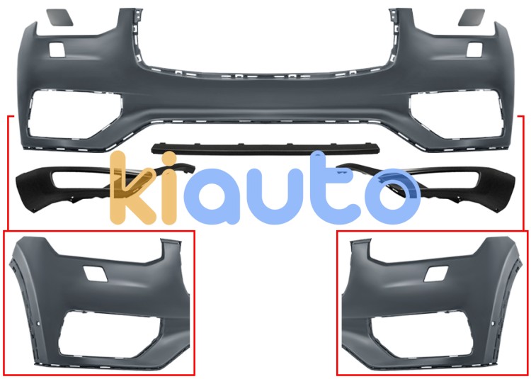 Pare-chocs volvo xc90 2015-2019 avant / avec capteur / avec park assist / avec lavephares / avec moulures / avec appret OE 39841726