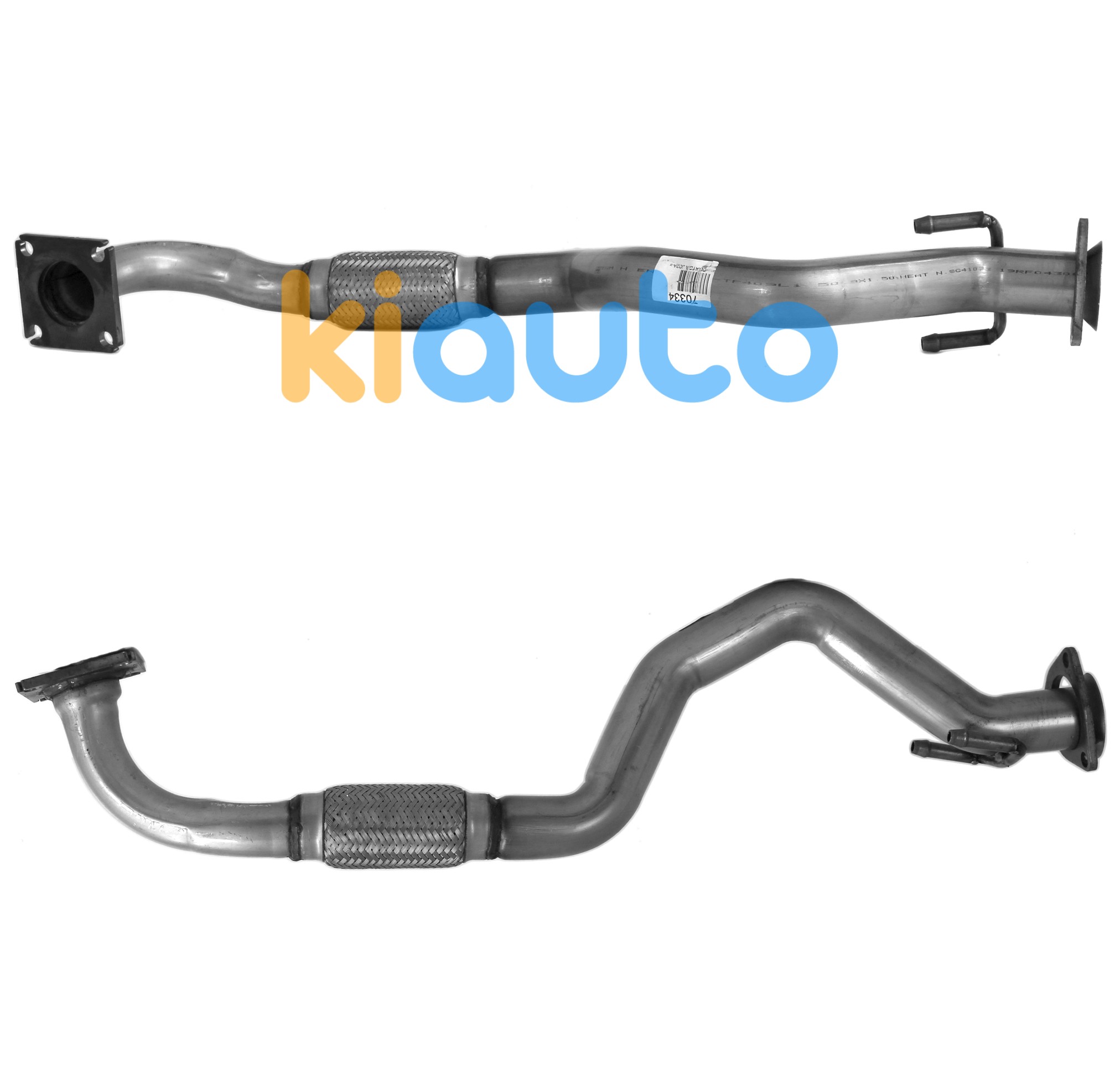 1J0253091FA / 1J025391FA / 1J0254301S / 1J0254302L | Acheter tuyau d'échappement... | Kiauto