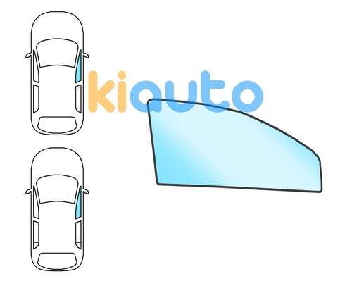  | Vitre chevrolet kalos 2005-2009 3/5 portes / avant / vert / droite | Kiauto