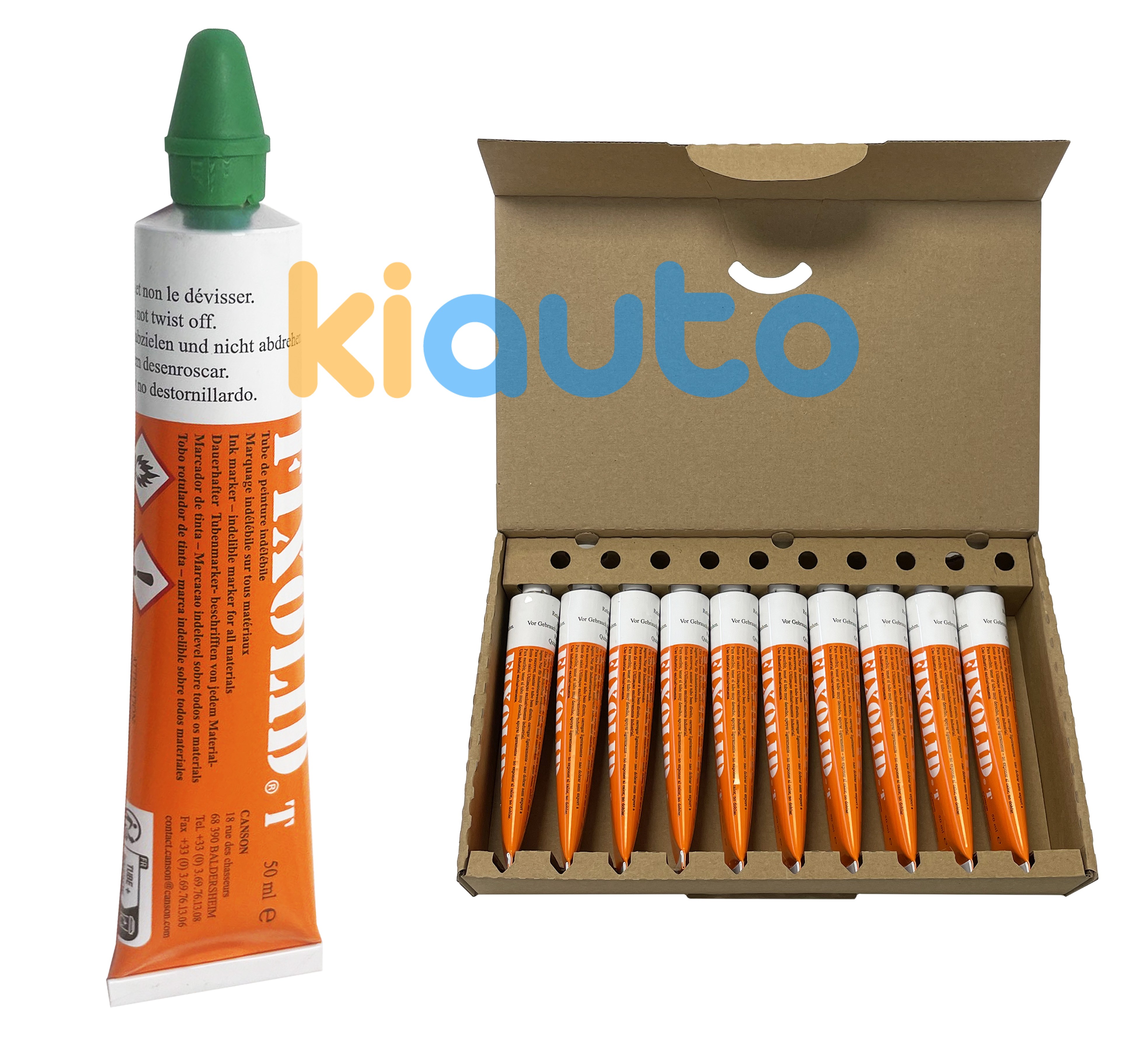 Fixolid – marqueur à peinture 10 pièces - vert