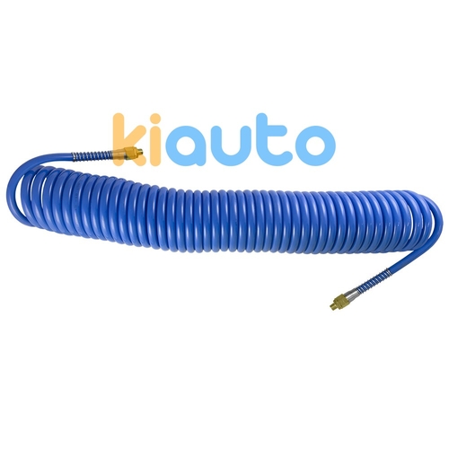 Tuyau spiral pneumatique 10 mm - 15 m - connecteur 1/4 Tuyau spiral pneumatique 10 mm - 15 m - connecteur 1/4