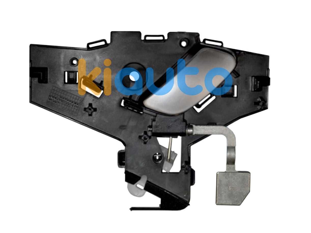 Poignée de porte interieure citroen c5 2000-2005 avec levier argent / base noire / avant gauche OE 9143H7
