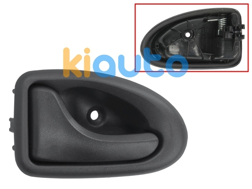 4414134 / 93859063 | Poignée de porte interieure renault clio 2001-2006 pour câble / noire / avant gauche | Kiauto