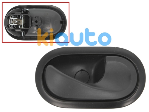 8200310580 | Poignée de porte interieure nissan nv400 2021-> pour câble / avec levier noire / base noire / avant droite | Kiauto