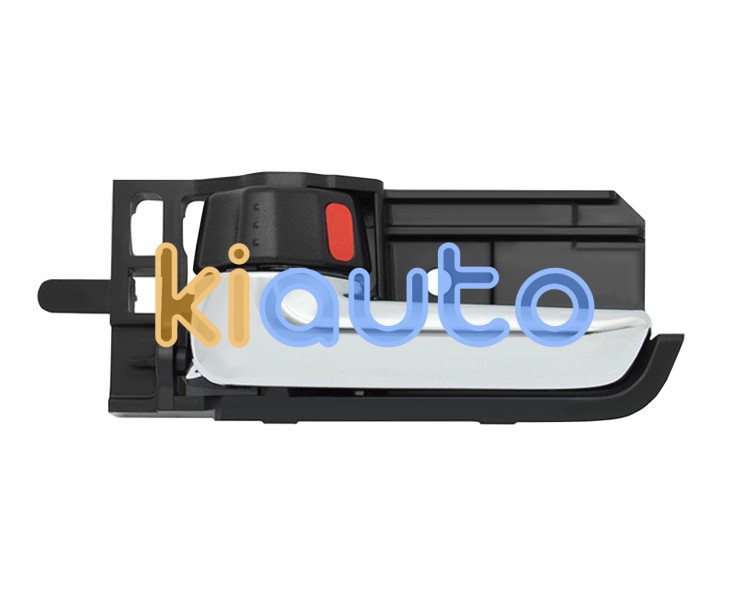Poignée de porte intérieure suzuki sx4 2006-2013 avec levier chromée / base noire / arrière gauche OE 83120-63J20-F06 / 8312063J20F06
