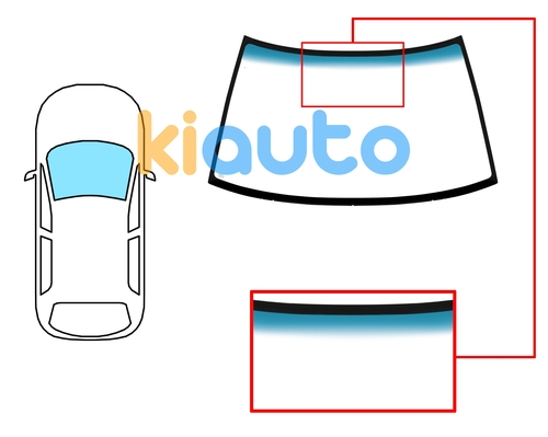 5134ABLBL | Acheter pare-brise mazda 323... | Kiauto