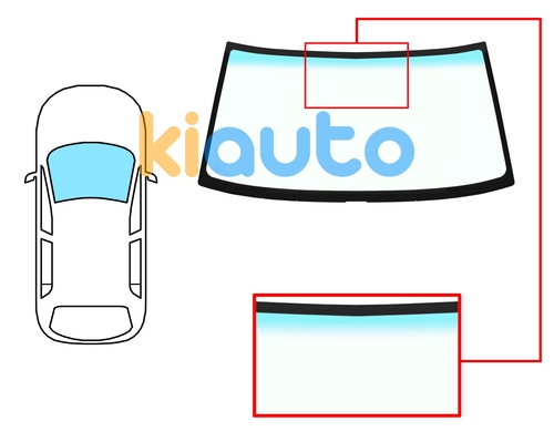 5966AGNBL | Acheter pare-brise nissan te... | Kiauto