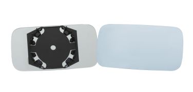 VERRE DE RÉTROVISEUR ALFA ROMEO 146 1994-2000 AVEC SUPPORT / CONVEXE / BLEU / DROIT