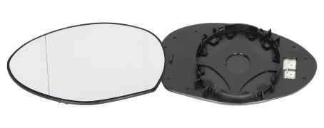 VERRE DE RÉTROVISEUR ALFA ROMEO 147 2000-2004 AVEC SUPPORT / CHAUFFANT / ASPHÉRIQUE / GAUCHE