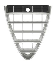 GRILLE ALFA ROMEO 147 2007-2010 FACE AVANT / GRIS ARGENT 