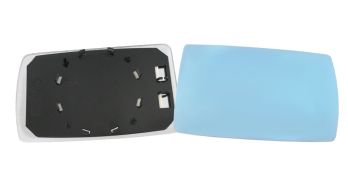 VERRE DE RÉTROVISEUR ALFA ROMEO 155 1992-1997 AVEC SUPPORT / CONVEXE / BLEU / DROIT