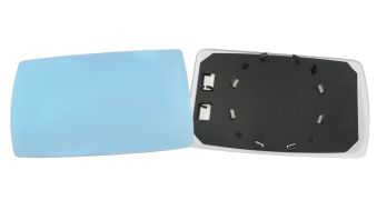 VERRE DE RÉTROVISEUR ALFA ROMEO 155 1992-1997 AVEC SUPPORT / PLAT / BLEU / GAUCHE