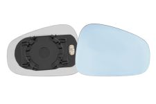 VERRE DE RÉTROVISEUR ALFA ROMEO MITO 2008-2016 AVEC SUPPORT / CONVEXE / BLEU / DROIT