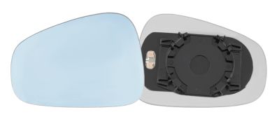 VERRE DE RÉTROVISEUR ALFA ROMEO 159 2005-2011 AVEC SUPPORT / CONVEXE / BLEU / GAUCHE