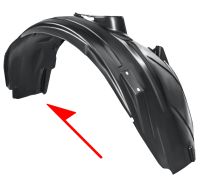 PARE-BOUE ALFA ROMEO 159 2008-2011 AVANT DROIT