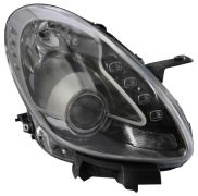 PHARE AVANT ALFA ROMEO GIULIETTA 2010-2016 BASE NOIRE / LED / DROIT