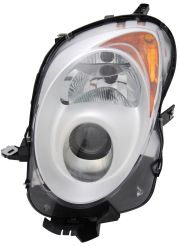 PHARE AVANT ALFA ROMEO MITO 2008-2016 BASE CHROMÉE / GAUCHE