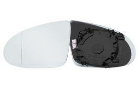 VERRE DE RÉTROVISEUR AUDI A2 2002-2006 AVEC SUPPORT / CHAUFFANT / ASPHÉRIQUE / GAUCHE