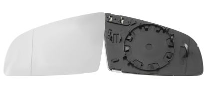 VERRE DE RÉTROVISEUR AUDI A3 2005-2008 AVEC SUPPORT / CHAUFFANT / ASPHÉRIQUE / GAUCHE