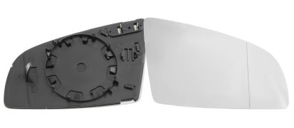 VERRE DE RÉTROVISEUR AUDI A4 2001-2005 AVEC SUPPORT / CHAUFFANT / ASPHÉRIQUE / DROIT